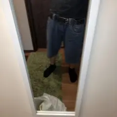 Levi's 550 デニムハーフパンツ ブルーのサムネイル