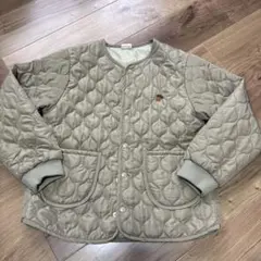 la poche biscuitキルティングジャケット 140
