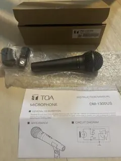 TOA DM-1300US ハンド型　ダイナミックマイクのサムネイル