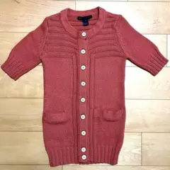 MARC BY MARC JACOBS 半袖ニットカーディガン Sサイズのサムネイル