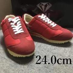 JADE　スニーカー　レッド　24.0cm JDS9995のサムネイル