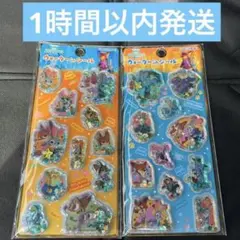 【正規品】ズートピア2 ウォーターinシール　2枚セット