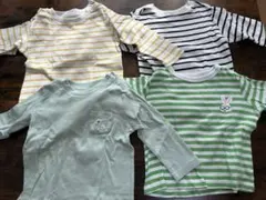 90サイズ★ユニクロ ロンT UNIQLO4点セット