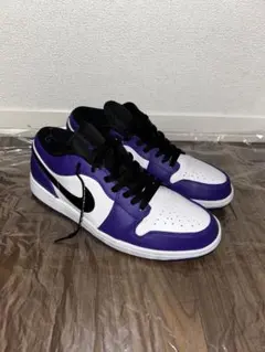 エアジョーダン1 LOW コートパープル