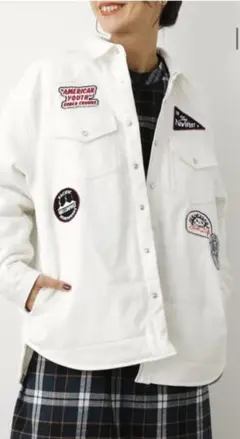 RODEO CROWNS WIDE BOWL 10thワッペンキルトジャケット