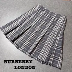 美品✨ BURBERRY LONDON 三陽商会 チェック プリーツスカート