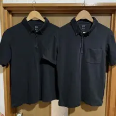 エアリズムカノコポロシャツ/ボタンダウン　２着売り