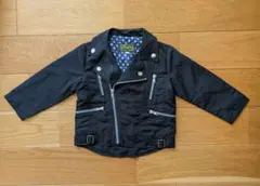 DADDY OH DADDY ブラック ライダースジャケット 90cm