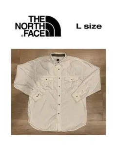 【最終値下げ】THE NORTH FACE ナイロンフィッシングシャツ ロゴ刺繍