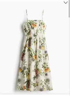 【新品タグ付き】H&M ミディキャミワンピース