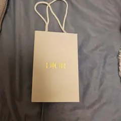 DIOR ホワイト 紙袋 小型