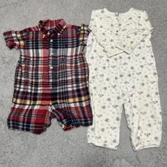 【値下げ！】Ralph Lauren ロンパース 80センチ