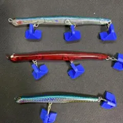 ジャクソン　ニョロニョロ　125mm２個　100mm１個のサムネイル
