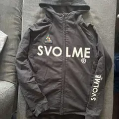SVOLME ジップアップパーカー ブラックのサムネイル