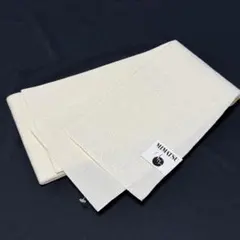 新品タグ付き　三松　しゃら　半幅帯　白　ホワイト　MIMATSUのサムネイル