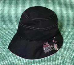 ★おしゃれキャット　マリーちゃん　バケットハット　黒★東京ディズニーリゾート★