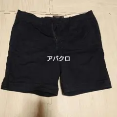 31インチ Abercrombie & Fitch ネイビーショートパンツM相当