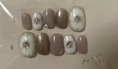 ネイルチップ 2点まとめ売り ニュアンスネイル