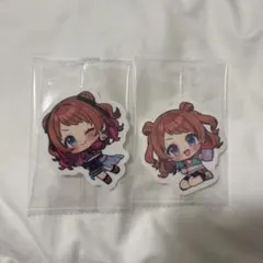 学園アイドルマスター 学マス ゼリー＆ステッカー 花海咲季2枚セット