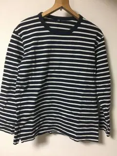 UNIQLO ボーダー　長袖　メンズ　L 170〜