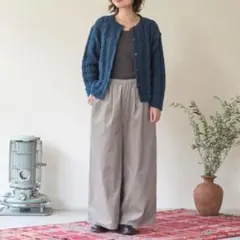 シサム工房 オーガニックコットンコーデュロイパンツ 新品