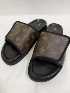 LOUIS VUITTON プールピローモノグラム サンダル 38 - メルカリ