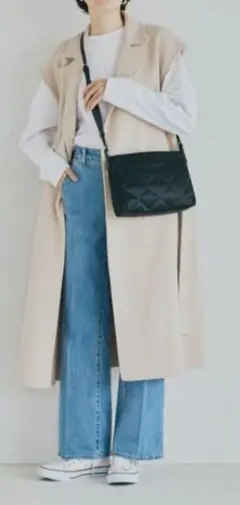 russet ❀ 本革ベルト＆キルティング ショルダーバッグのサムネイル