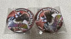 モバガチャ　ノーザンホースパーク　2024年JRA賞　ダノンデサイル　缶バッジ