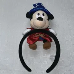 美品 ミッキーマウス 魔法使いカチューシャ