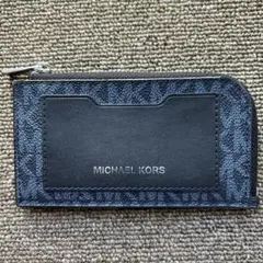 MICHAEL KORS コインケース・小銭入れ ネイビー　フラグメントケース