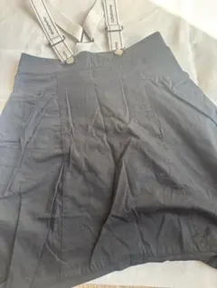 nunuforme 黒 サルエルサロペット 95