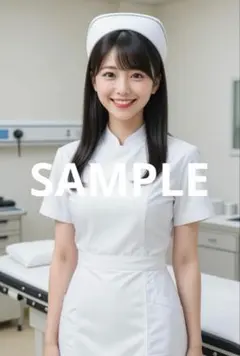 A312 AI 뷰티 포스터 A4 사이즈 고품질 간호사 그라비아 생 사진 여성