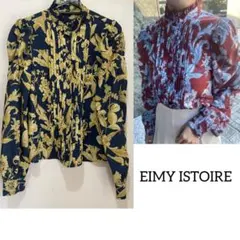 半額以下　EIMY ISTOIRE エイミーイストワール　ブラウス 花柄 シャツのサムネイル