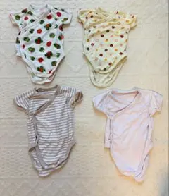 まとめ売り⭐︎ユニクロ前開き肌着70センチ(半袖)