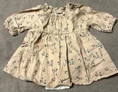 petit main 花柄ピンクワンピース 70cm