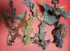 モンスターハンターフィギュアスタンダードモデル 7体土台なし一体のみ土台あり
