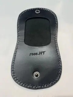 本革　コインケース　小銭入れ　コンパクト　アメカジ　ブラック　レザー