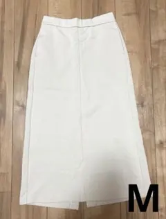 GU スウェットスカート　M ベージュ　セットアップ可