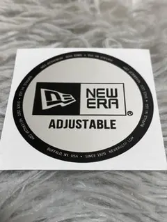 ニューエラ　キャップ　ステッカーシール　ADJUSTABLE