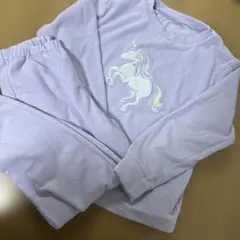 GU ユニコーン柄 パジャマ 上下セット 150