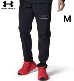 【新品】アンダーアーマー ウーブン ロゴ グラフィック パンツ