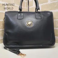 HUNTING WORLD ハンティングワールド ボストンバック　ミニ 楽天市場】【中古】 ハンティングワールド ハンドバッグ ミニ