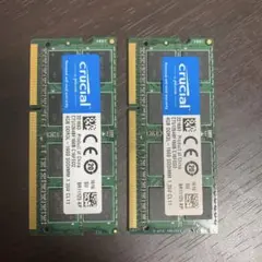 Crucial（Micron）DDR3L SO-DIMM 4GB × 2枚のサムネイル