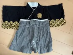 着物スタイルのベビー服セット　袴