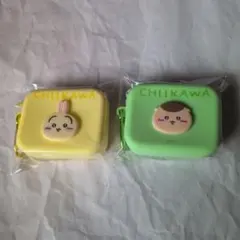 ちいかわ ミニシリコンポーチ うさぎ＆くりまんじゅう