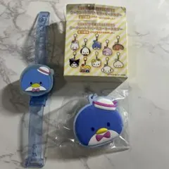 タキシードサム　サンリオシークレットラバーミラーキーホルダー　ライトブレス