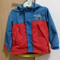 DOUBLE B ウインドブレーカー 100cm 青赤