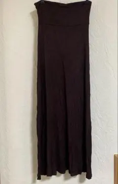 一点限り✨ I LOVE S&S マキシ丈 ロングスカート ブラウン 2WAY