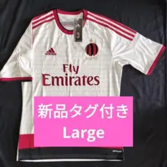 07/08 ACミラン アウェイ レトロ 半袖 サッカーシャツ 7番 パト L