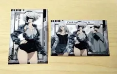 NieR ニーアオートマタ ドン・キホーテ特典　イラストカード２枚セット